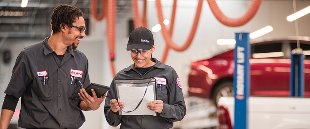 pep boys mechanics working