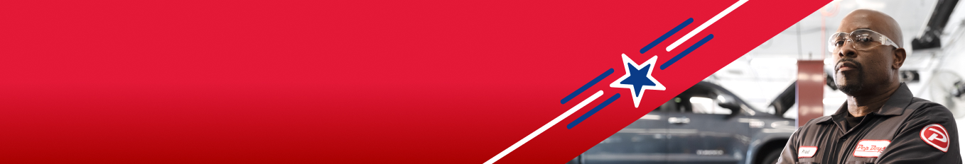 Four Tires on Red Background