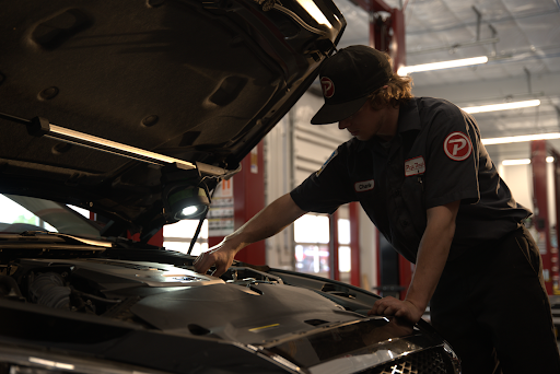 car Air Conditioner Blowing Banner