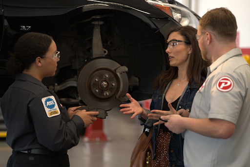 car Air Conditioner Blowing Banner