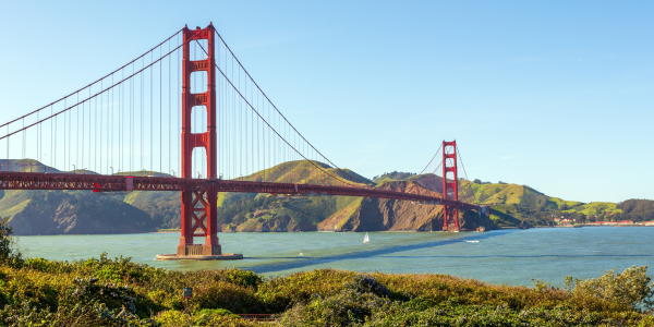 Pep Boys banner image of golden gate bridge